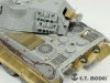 E.T. Model E35-033 WWII German KING TIGER （Porsche Turret）(For DRAGON Kit) (1:35)